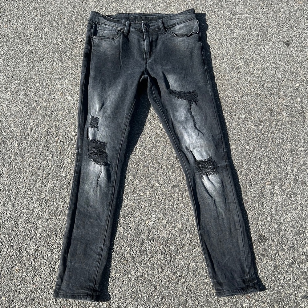 Black Ripped Jeans